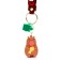 Toy - Funny Box Surprise "Capibar": children's keychain, stickers