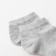Men's socks shortened minku "bamboo", gray color, size 40-41 (27 cm)