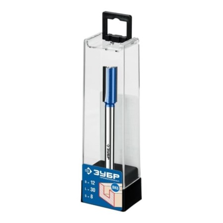 Frases groove bison 28755-12-30, straight, with cutters, shank d = 8 mm, 12 x 30 mm-2