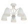 Franix chandelier 5he27 40w is white 54x54x30 cm Bayerlux