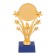 Figure for applying a “torch”, gold, blue base