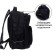 School backpack, 36 x 23 x 13 cm, ergonomic back, calligrata p "Moto"
