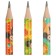 Pencil Black-Beti Pulti "Cheburashka" HB, with an eraser, round, sharpened mix