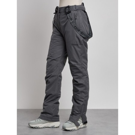 Semi -combinezone ski insulated female winter, size 44, color gray color-12