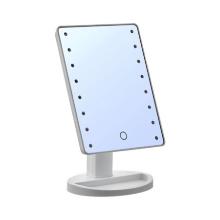 Harizma H10522 mirror, desktop, cosmetic, backlight, increase 5x, 27x17 cm, 4haa-1