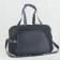 Sports bag with lightning, without lining, 2 outer pockets, black/gray color