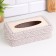 Napkin, polyester fiber