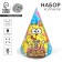 Paper caps “Happy Birthday!”, A set of 6 pcs., 16 cm