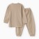 Kit (blouse, trousers) children, beige color, height 80 cm