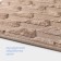 Savanna bathroom and toilet “Stone”, 40 × 60 cm, beige color