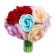 Gel Helly-Prikol "Big Rose", barcode on a thing, mix