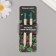 Growing gift pencils Mini "Basil + Mint" set 2 pcs.