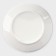 Tea couple ceramic "luxury", 3 objects: mug 200 ml, saucer d = 15 cm, spoon h = 13 cm, white color