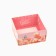 Packaging for confectionery with a plastic lid "The best" 12 x 6 x 11.5 cm
