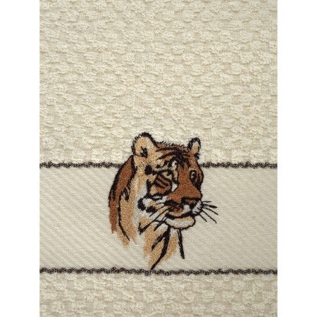 Set of terry napkins Diva Afrodita Ceylin "Tiger", size 40x60 cm, 2 pcs-4