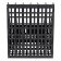 Capital, vertical, 6 departments, black