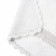 Arya Lupen rug, with guipure, 60x90 cm, white color