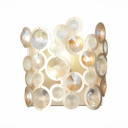 Sconces st. SL1172.201.01. Namio. 1x60 W, E14, 19x20 cm, golden color-3