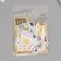 Stickers for creativity "Cats, yellow flowers and photos" 3.5x5 cm set 40 pcs 9.4x8.4x0.5 cm