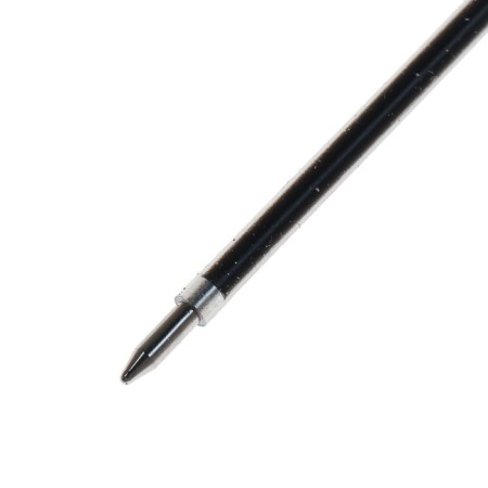 Balloon rod 1 mm, on an oil basis, transparent, 140 mm body, black ink black-2