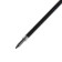 Balloon rod 1 mm, on an oil basis, transparent, 140 mm body, black ink black