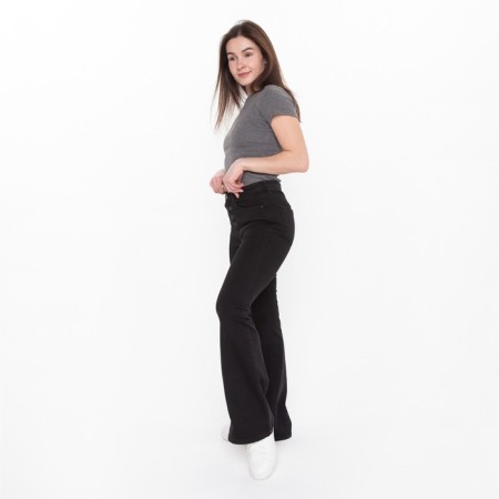 Female jeans, black color, size 40 (46)-4