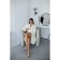 Frequency bathrobe, size 52, champagne color