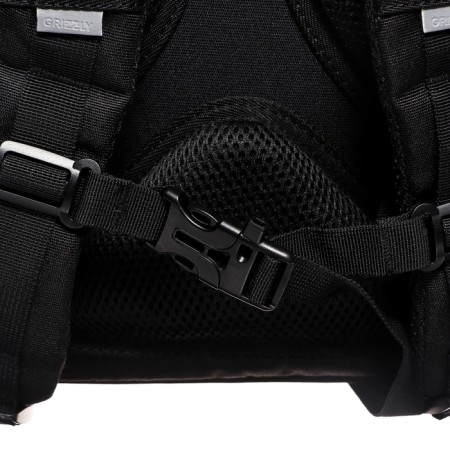 Youth backpack 43 x 31 x 20 cm, Grizzly, ergonomic back, laptop department, black-8