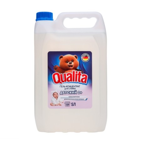 Washing gel concentrate Qualita, Children, 5 liters-2