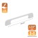 Cappio RSC023, aluminum, m/o 128 mm, white, white color