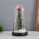 Lamp Sales "Christmas tree with balls" 1.5W, LED, 3XAAA, black USB 11x11x21cm