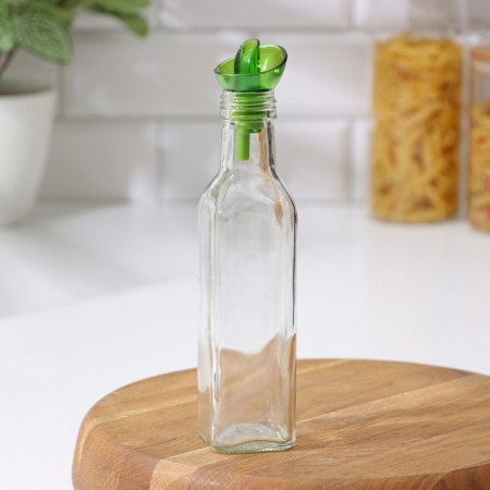 Glass bottle for sauce and oil "Olio", 250 ml-6