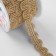 Weep decorative canvas “wave”, 10 mm, 10 ± 0.5 m, beige color