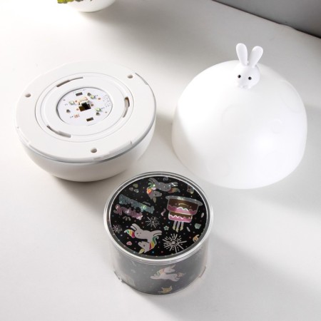 Night-designer Led USB Bunny White 12x12x15.5 cm Risalux-24
