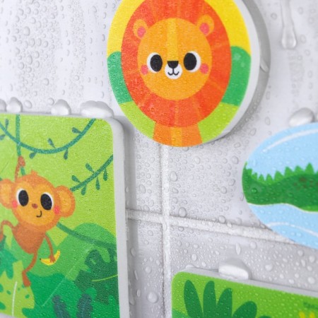Soft puzzle for kids "Africa", according to the Segen method, 6 details, crush me-7