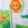 Soft puzzle for kids "Africa", according to the Segen method, 6 details, crush me
