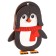 New Year's prefabricated pendant on the Christmas tree "New Year! Penguin"