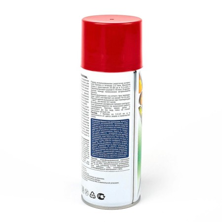 Acrylic enamel Vixen, transport red, RAL 3020, aerosol 520 ml-3
