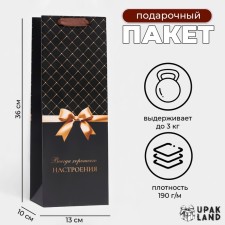 Package laminated for a bottle of 