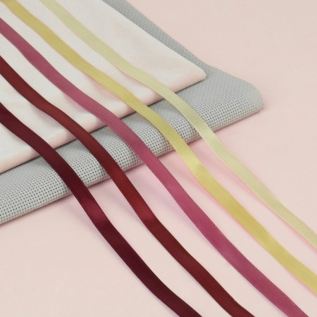 A set of satin tapes "Autumn", 5 pcs, size 1 tape: 10 mm × 23 ± 1 m-1