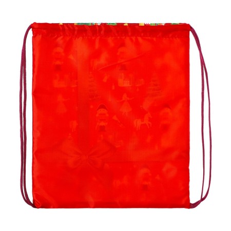New Year. Bag for sweets 290 x 340 mm "Gift with a bow" (soft polyester density 210d)-2
