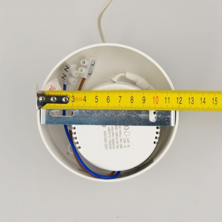 Suspended Citilux “Parker” CL225B110, 25x25x25 cm, 1x12W, LED, white color-17