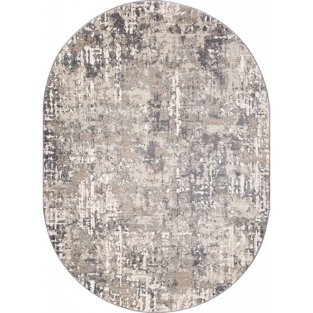 Oval Merinos Atlantis carpet, size 200x290 cm, color Cream