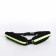 Waist bag for a zipper, black/green color