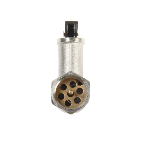 Zein safety valve, for a water heater, 1/2 ", with a trigger, brass, nickel.-2