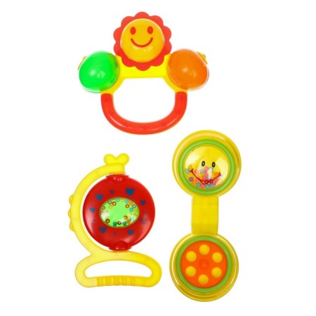 Set of rattles "Little Joy", 3 pcs, color mix, baby-2