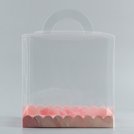 Confectionery box, chest, packaging, "petals of happiness", 20 x 20 x 20 cm-3