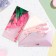 Money envelope "Happy Birthday!" Pink roses, 16.5x8 cm