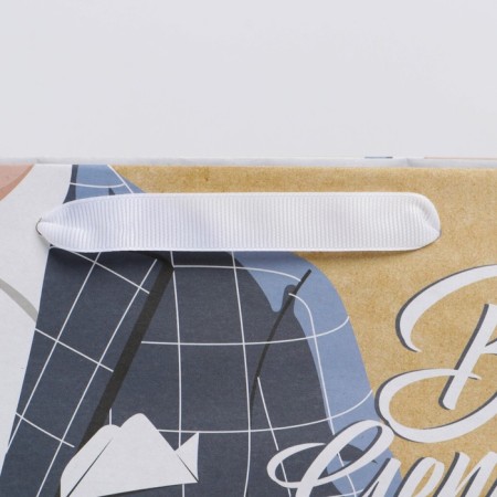 Package Gift Craft Vertical, Packaging, "Best Gentleman", M 30 x 25.5 x 9 cm-2