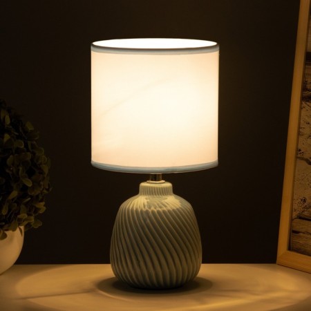 Table lamp "Kenya" 1x40W E14 Blue 13x13x25cm-1